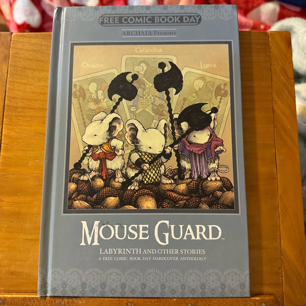 Mouse Guard Hardcover Labyrinth and Other Stories Free Comic Book Day Children’s